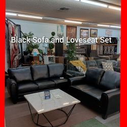 🤩 Clearance Leather Sofa And Loveseat Set