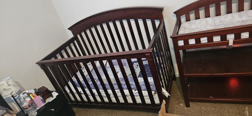 Crib And Changer