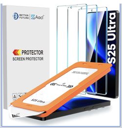 3-Pack for Samsung Galaxy S25 Ultra Screen Protector Tempered Glass