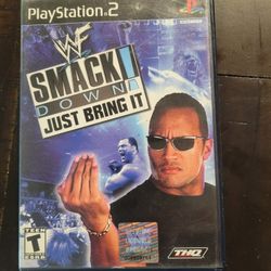 WWF Smackdown! Just Bring It For The PS2 