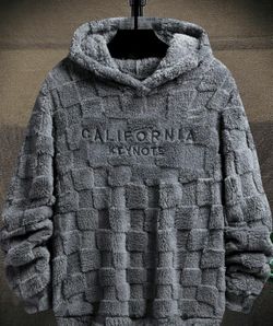 Cozy Sweater Grey And Blue Available Size M-L