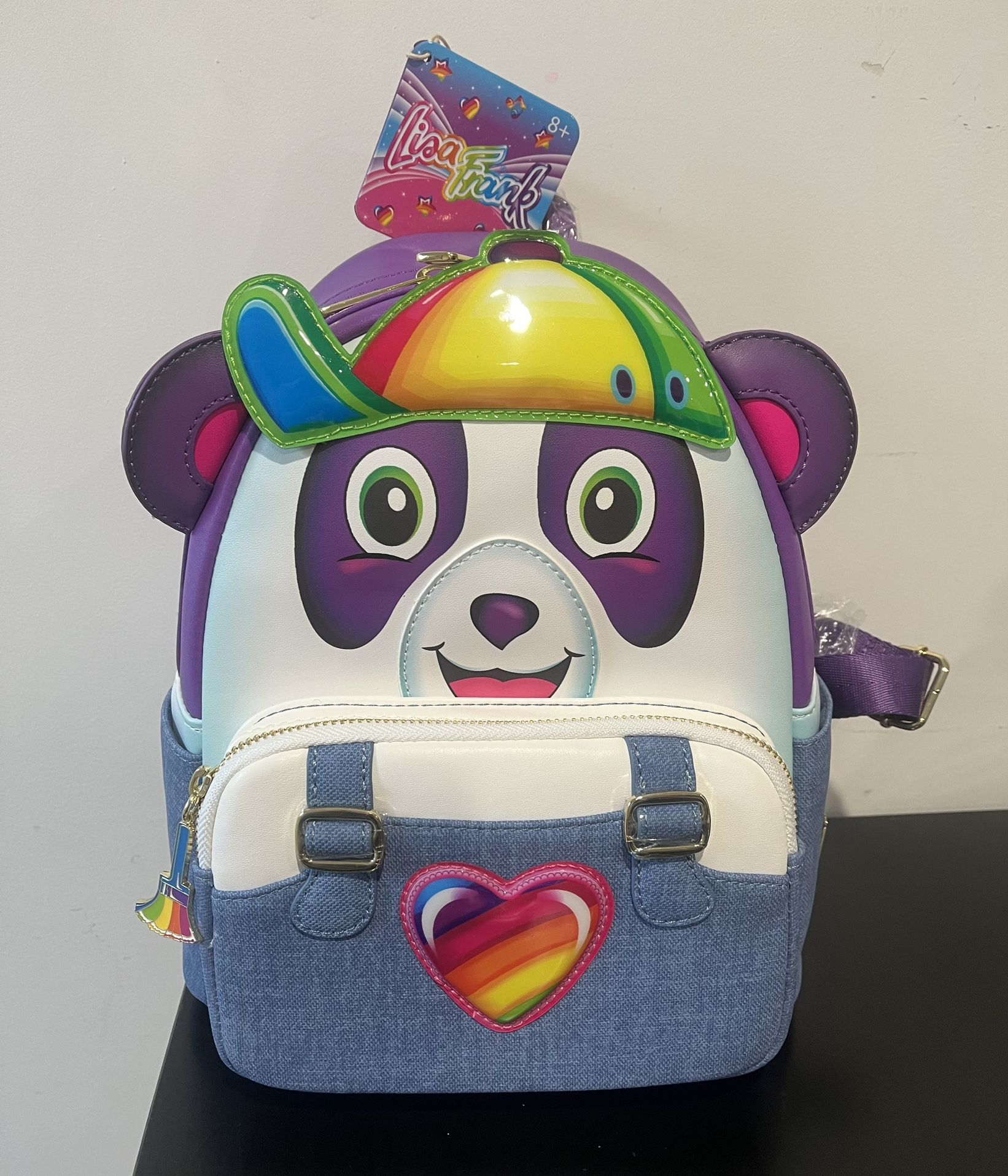 Loungefly Lisa Frank Panda Painter Cosplay Backpack - www  display picture 1
