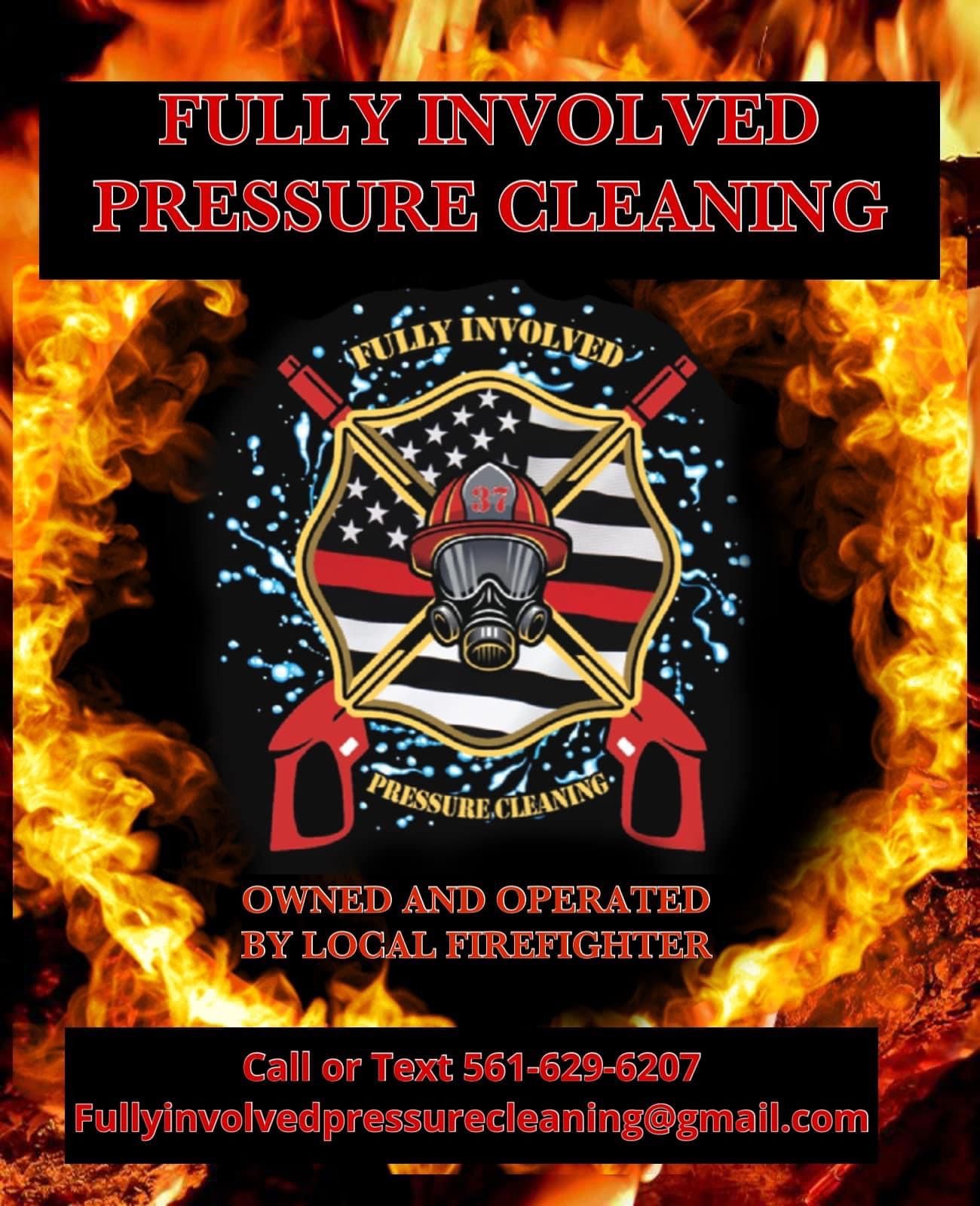 power cleaning.  off duty firefighter