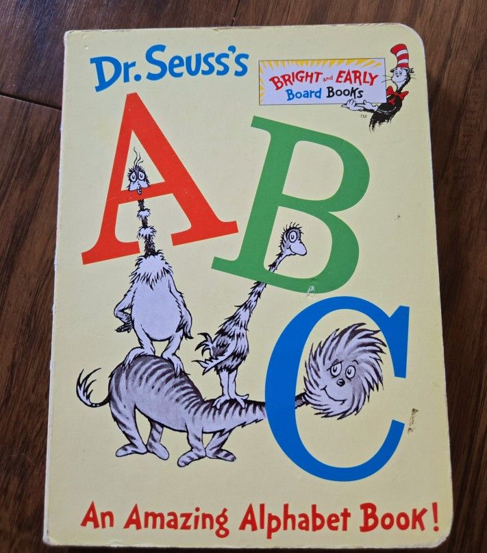 A B C Book By Dr. Seuss's
