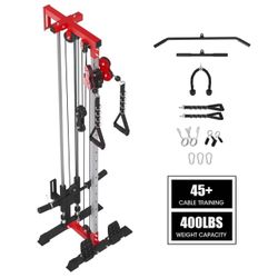 Functional Wall Mounted Pulley Tower Trainer