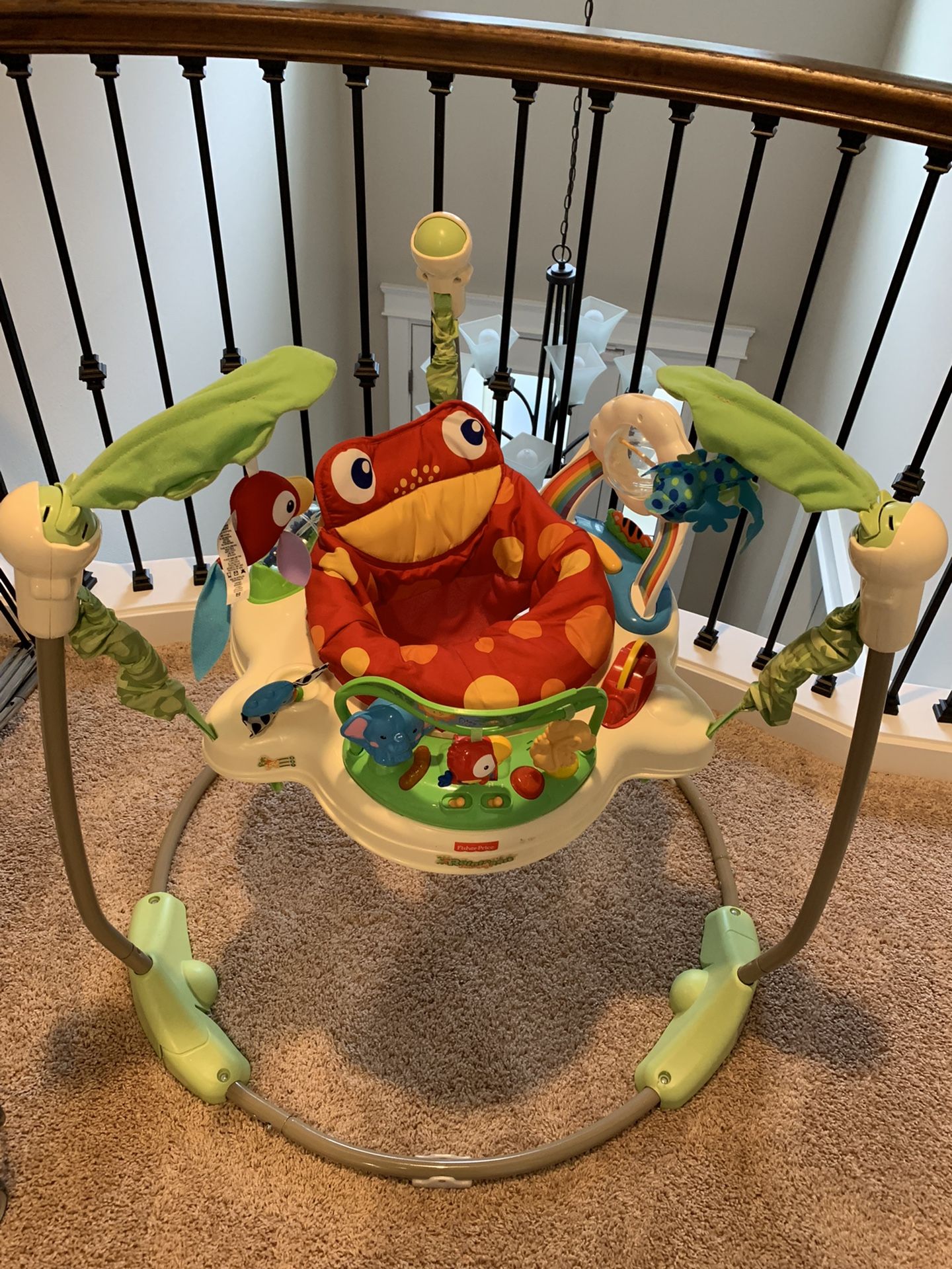 Fisher Price Rain Forest Jumperoo (Like New)