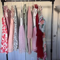 Girls Dresses Size 6x And 7 