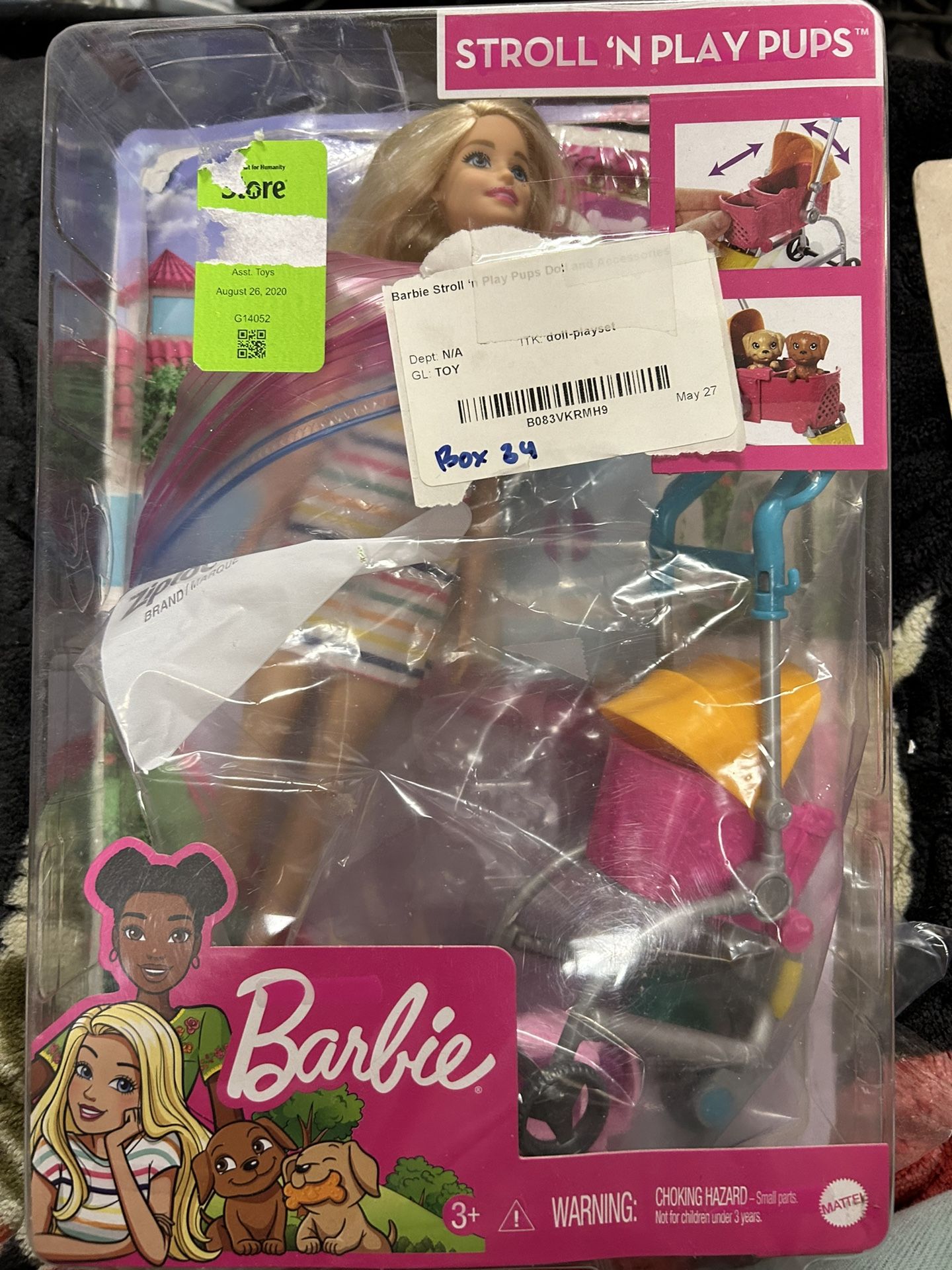 Barbie Stroll N Play Pups