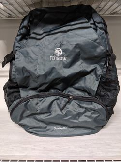 Lightweight backpack.