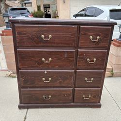 Wood dresser 
