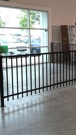 3'x8' fence panels (wrought iron steel)