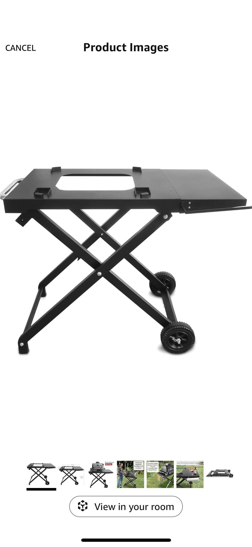 Grill Table For Ninja Wood fire 