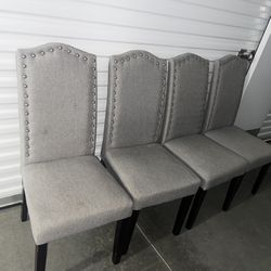 Gray Dining Chairs 
