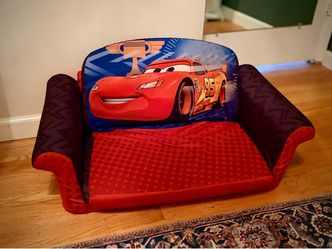Pixar Lightning McQueen Kids Folding Couch