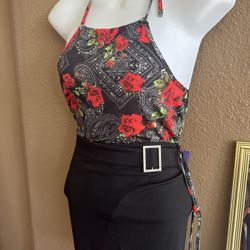 Size Large Skirt, BodysuitSiz Small  @$5 Each Or $10 For Both Pick Up At 92105 NEW   Everything is new !  We can deliver or ship for a small fee !  