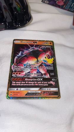 Pokemon 30th buzzwole GX