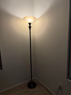 Torchiere Floor Lamp Dark Bronze