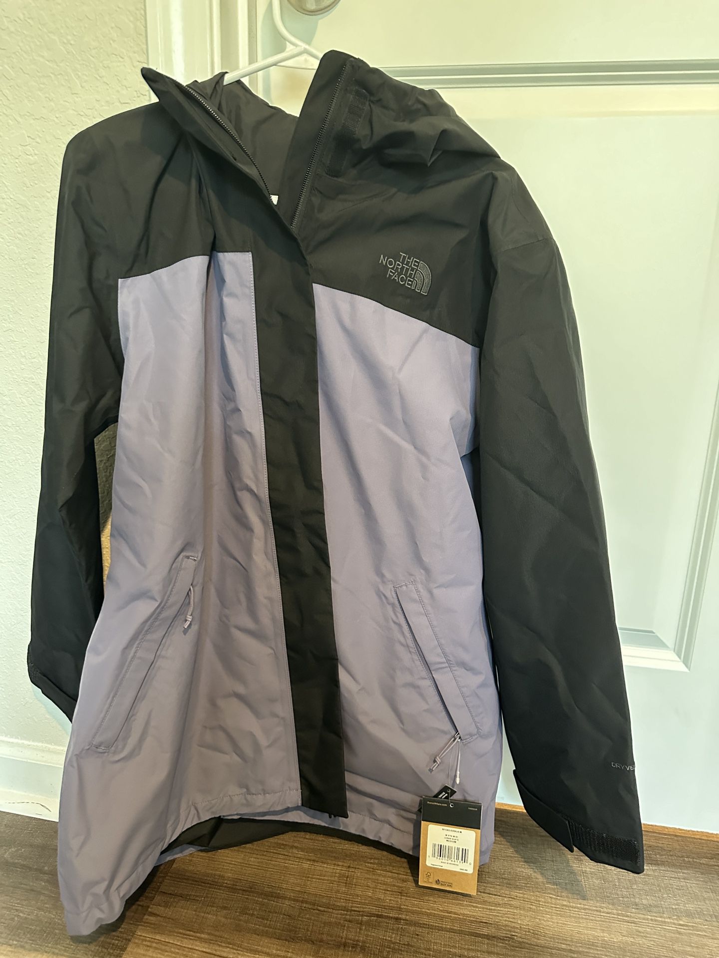 The North Face Voyage Midi Hooded Long Sleeve Jacket (WITH TAGS)