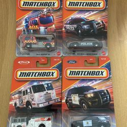 Matchbox “To Protect & Serve” Power Pack 🚒🧯🚓🚨