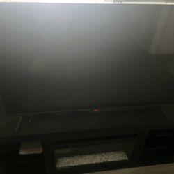 65 INCH TV WITH FIREPLACE STAND