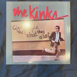 The Kinks Give The People What They Want 12 Vinyl VG+