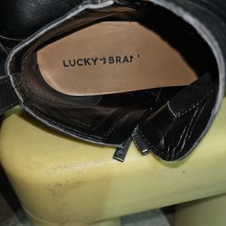 Lucky Brand Leather Boots Free