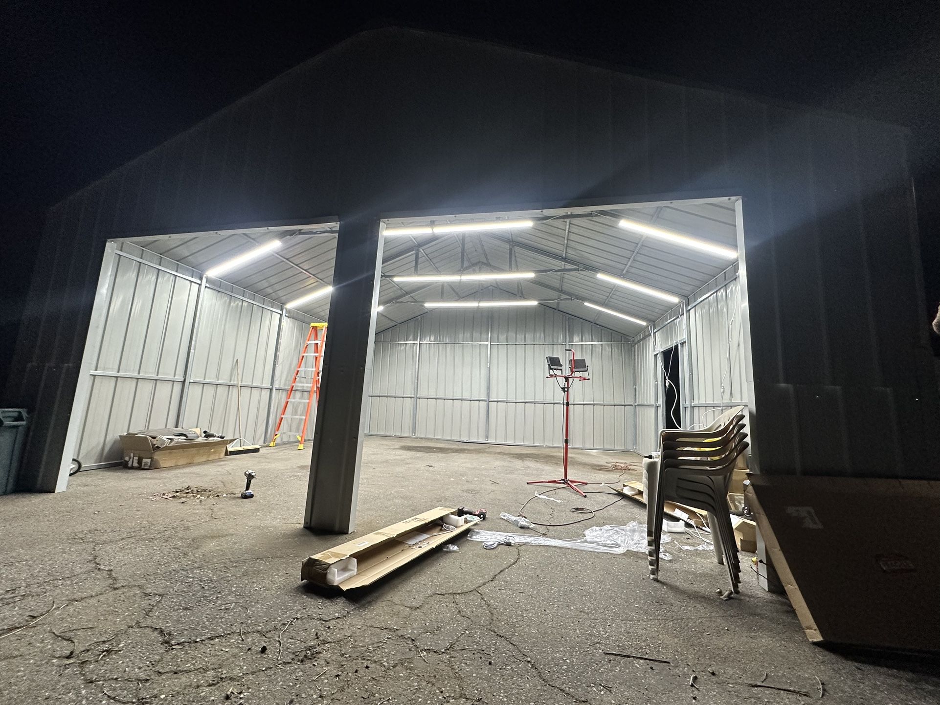🔥 All Metal DG2322 Steel Barn Shed – Double Garage – Brand New! 🔥