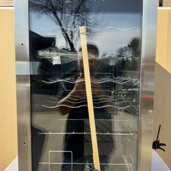 Kalamera 24 Bottle Single Zone Wine Cooler Small Wine Fridge