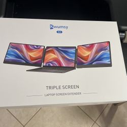 Triple Screen Laptop Extender 