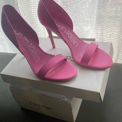 CK Lady Pink High Heels