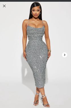 Silver dress