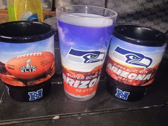 Super Bowl XLIX Arizona Seahawks Cup Set