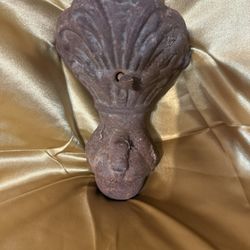 Antique Clawfoot Tub Foot W/ Scalloped Design 