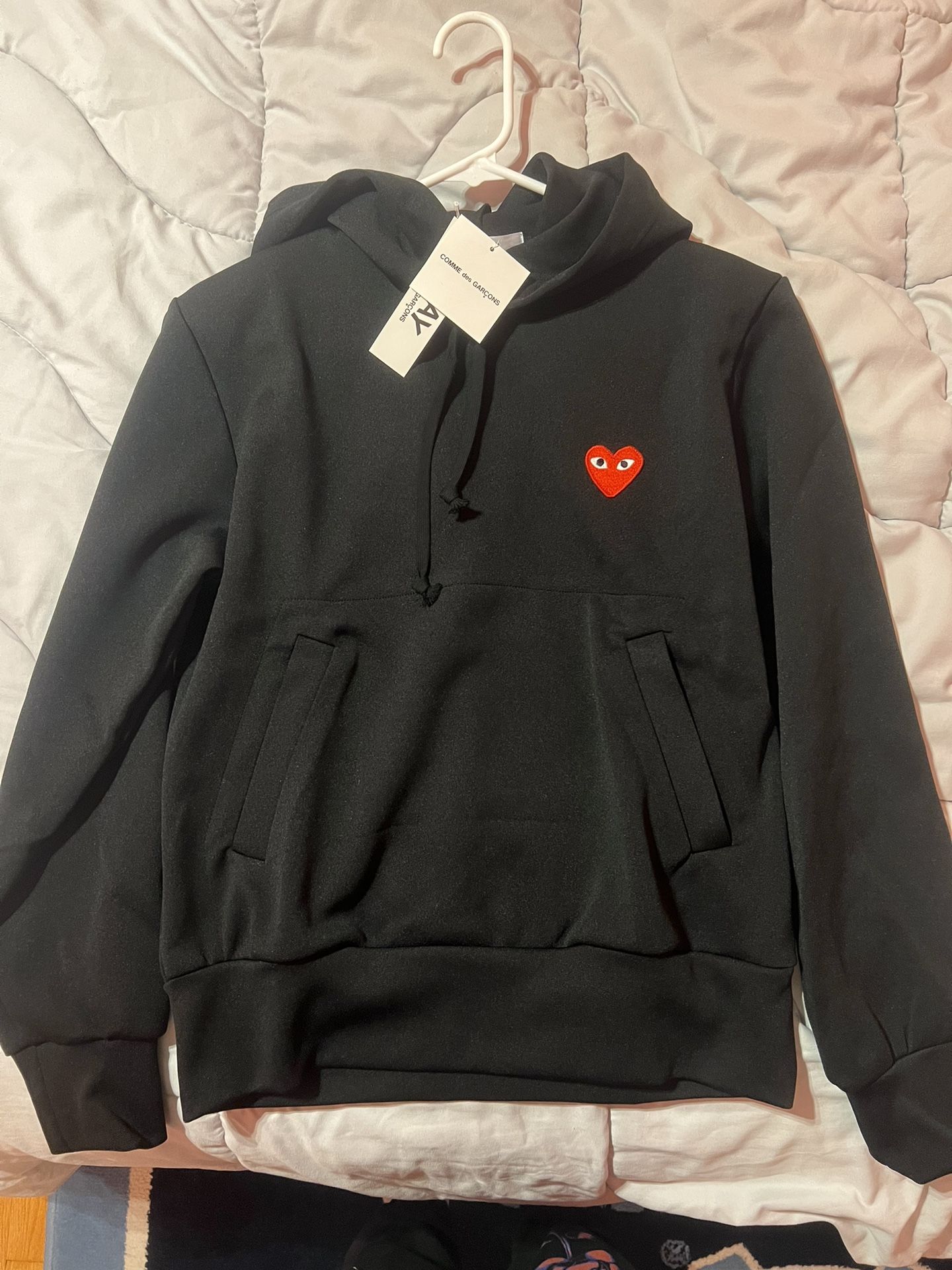 Comme des Garçons PLAY hoodie Black 