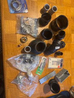 Leftover plumbing and electrical - new
