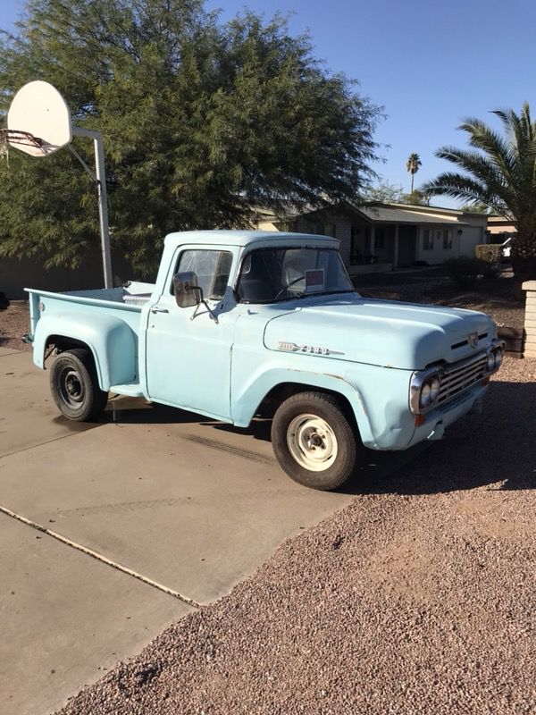 1960 Ford F100 Stepside Truck for Sale in Mesa, AZ - OfferUp