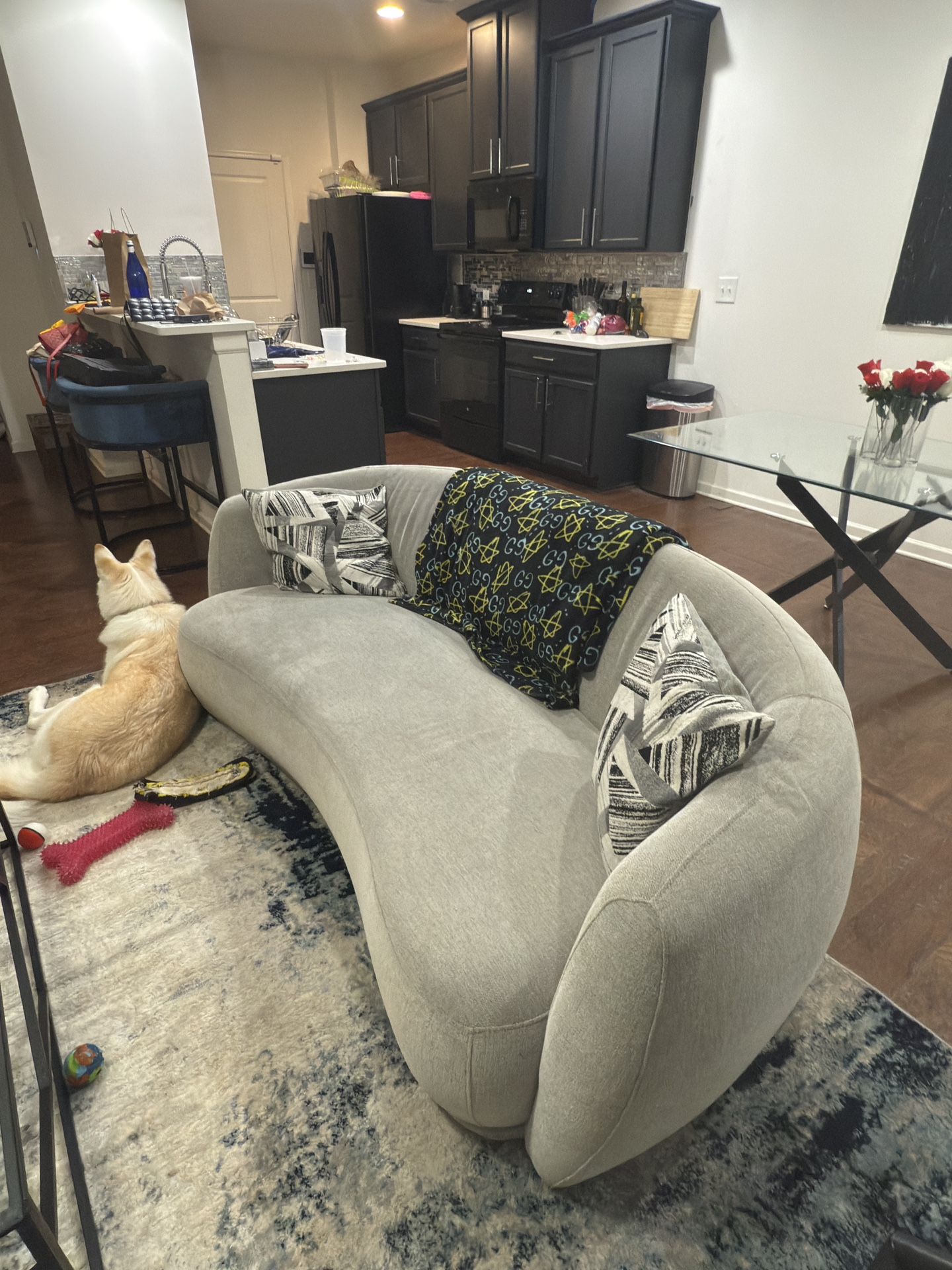 Curved Couch