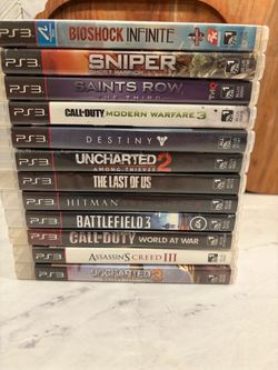 Ps3 video games lot of 12