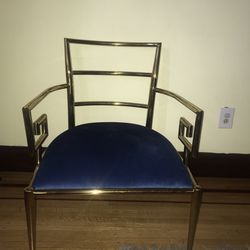 Deep Gold Framed Room Chair