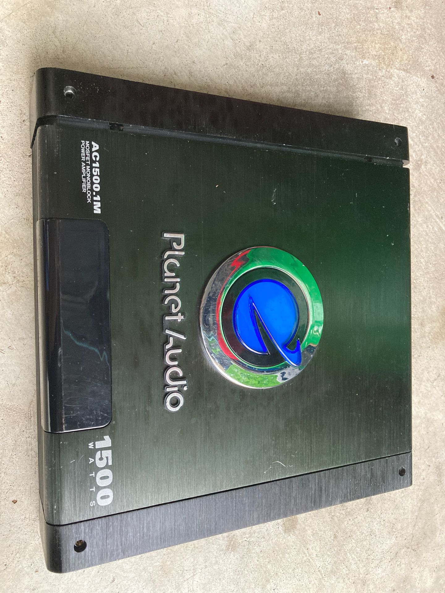 Planet audio amplifier 1500 W monobloc