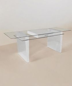 Glass  Executive Desk – Floor Sample – From $700 📦 Florida
