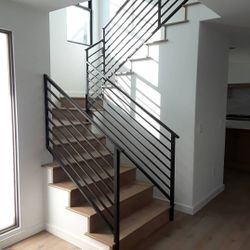 Interior Metal Modern  Hand Railings 
