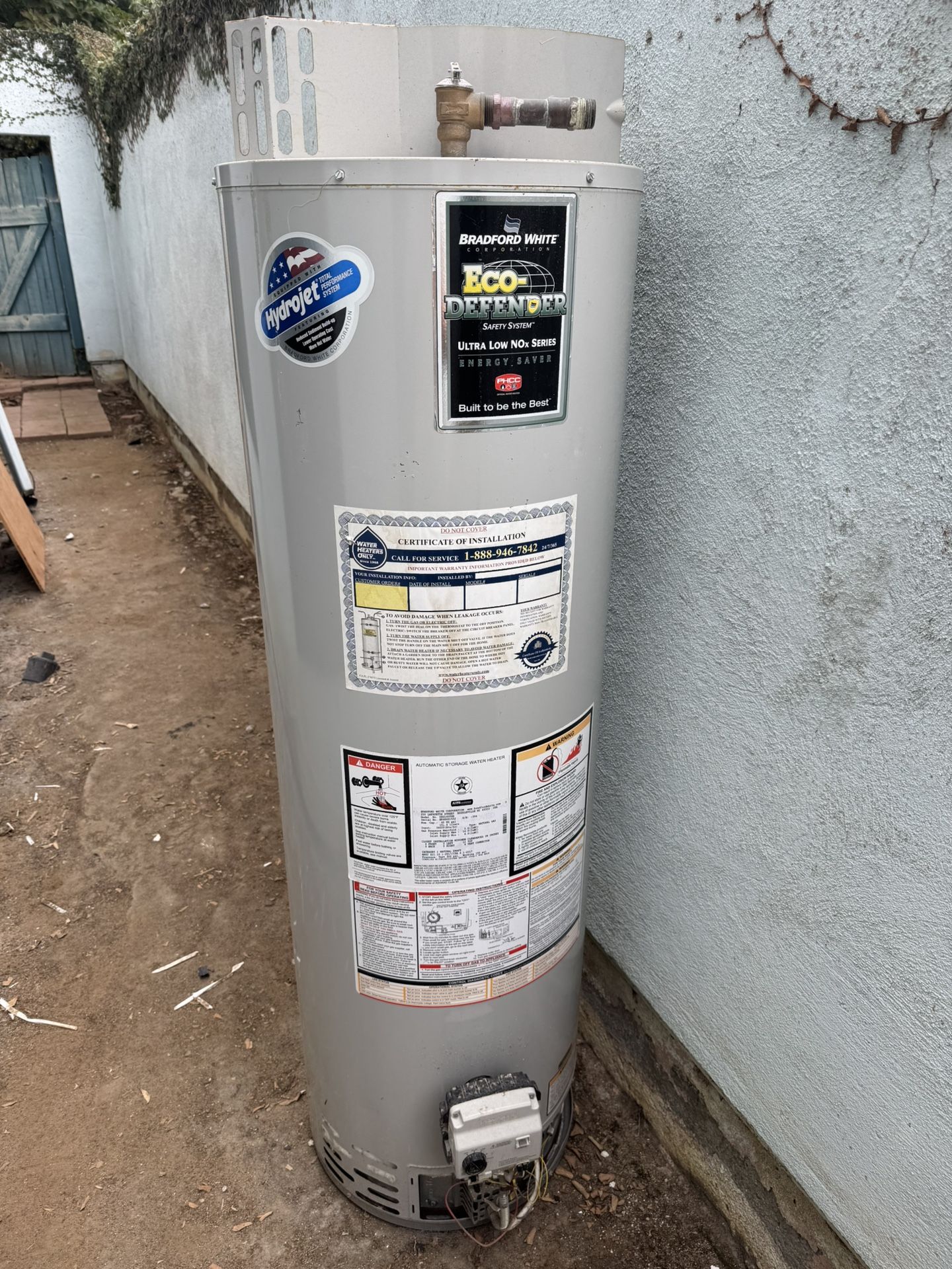 Bradford White Water Heater 40 Gallon Gas