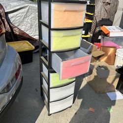 Plastic Drawer 6 Tier Container 