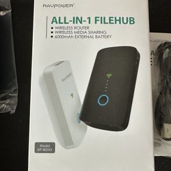 RAVPower FileHub RP-WD03 – Wireless Router + Media Hub + Power Bank