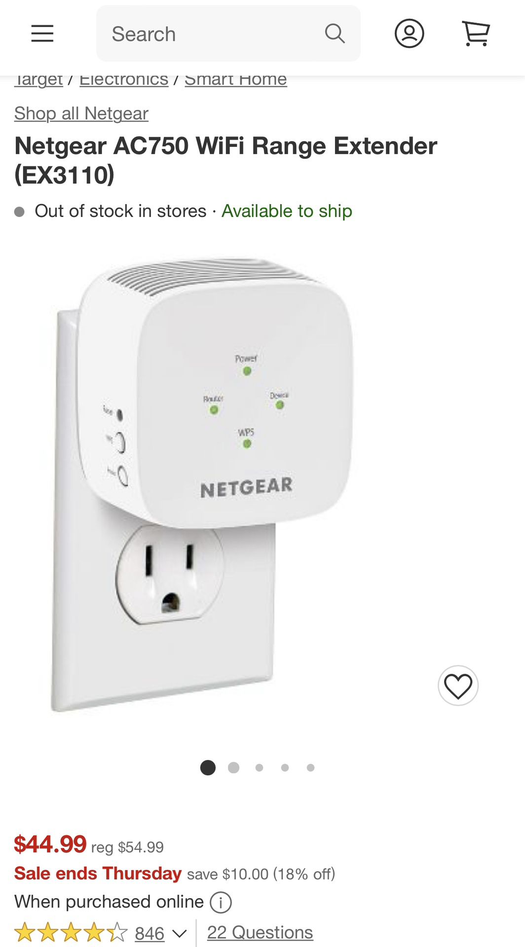 WiFi Extender Netgear