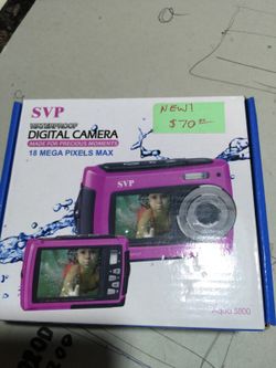 SVP WATERPROOF DIGITAL CAMERA 18MP