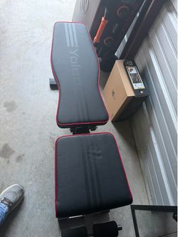 Adjustable Workout Bench – Incline/Decline Weight Bench (Like New)