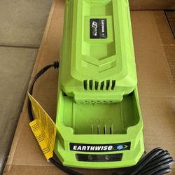 Earthwise Power Tools by ALM BL84040 40 Volt 4Ah Battery,and Charge 