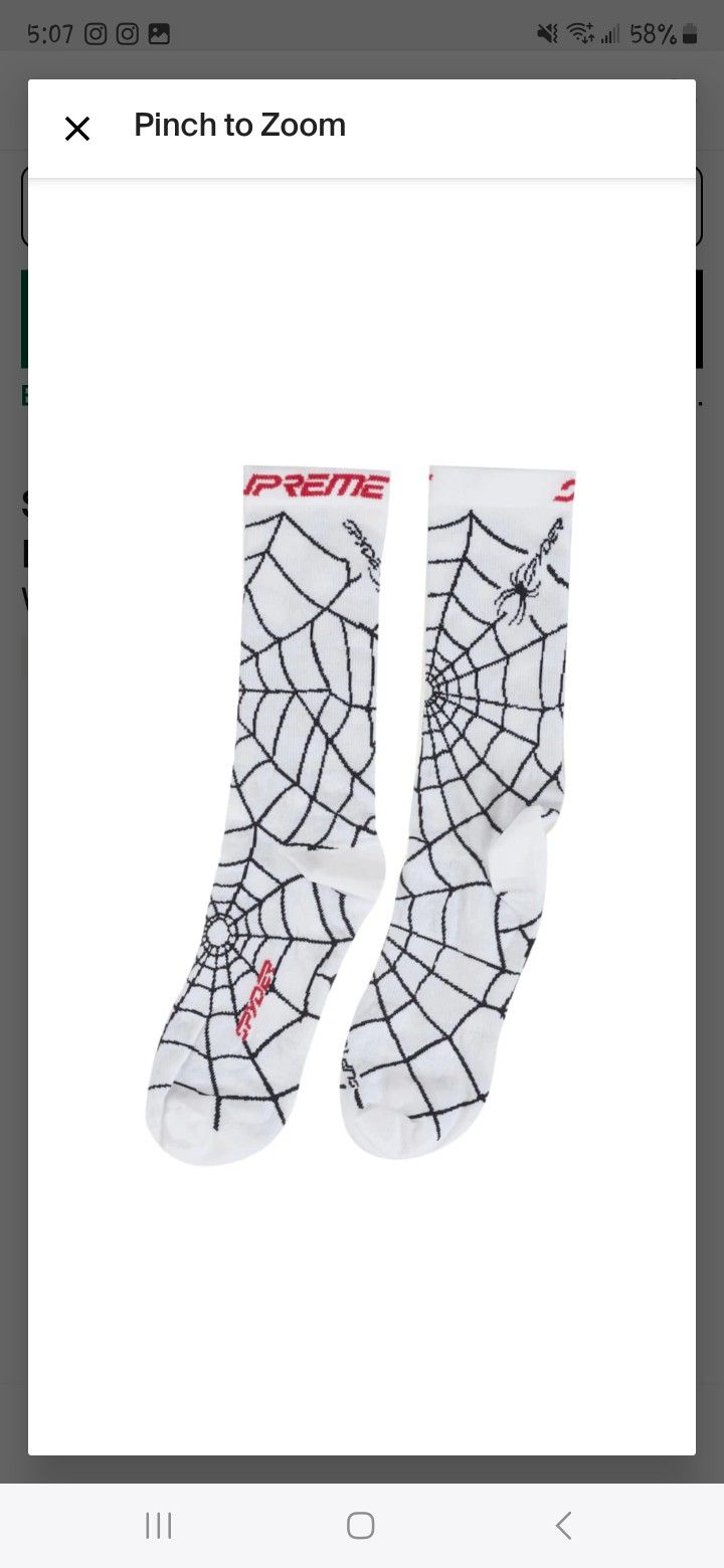 Supreme Spyder Socks